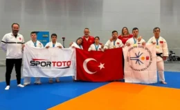 Down Judo Milli Takımı İsveç’i madalyalara boğdu! 7 madalya birden