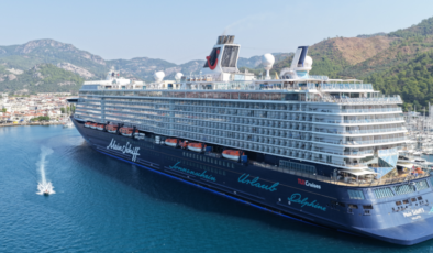 Marmaris kruvaziyer turizminde hareketli gün! 2 bin 768 turist ilçeye geldi