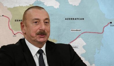 Aliyev açıkladı: Zengezur Koridoru’nda yıllık 15 milyon ton yük hedefi