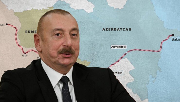 Aliyev açıkladı: Zengezur Koridoru’nda yıllık 15 milyon ton yük hedefi