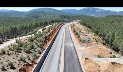 Konya-Antalya yolu 20 dakika kısalacak
