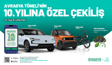 Avrasya Tüneli 10. yılında 200 milyon geçişe yaklaştı