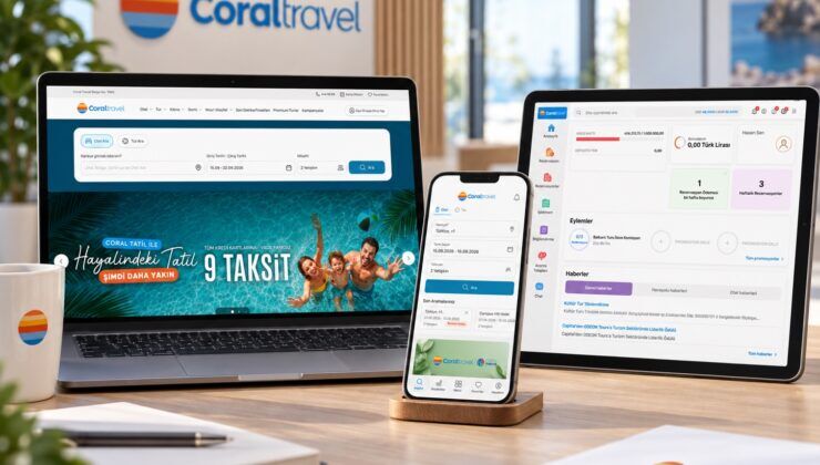 Coral Travel’dan 360 derece dijital dönüşüm: “Akıllı” tatil dönemi başladı