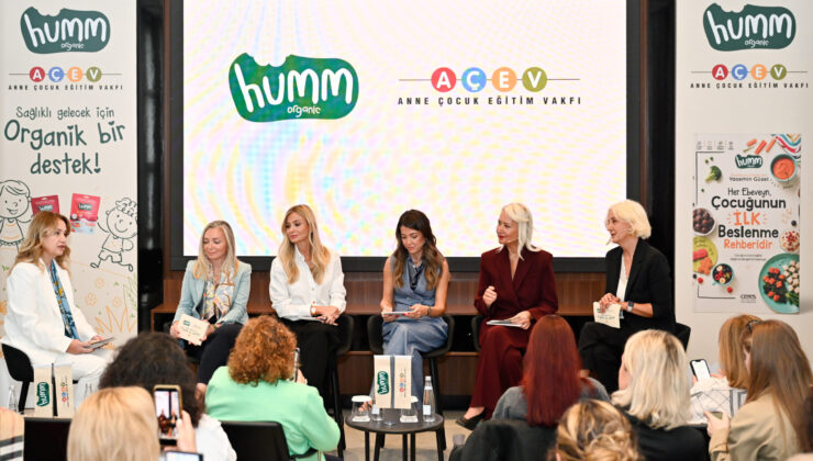Humm Organic ve AÇEV’den 13 bin ebeveyne ulaşacak beslenme rehberi