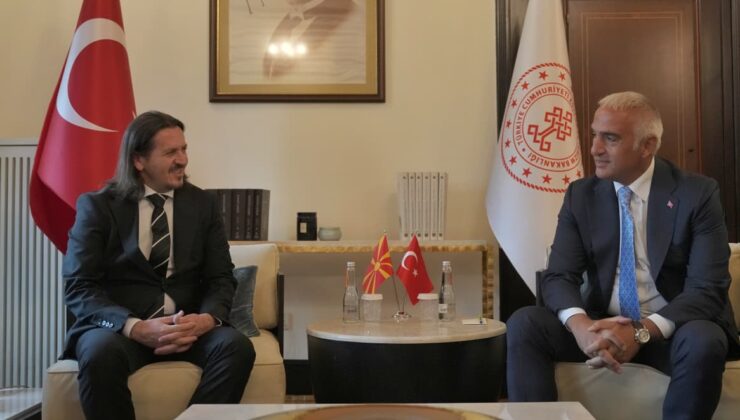 Türkiye ile Kuzey Makedonya arasında kültür ve turizm iş birliği gündemi