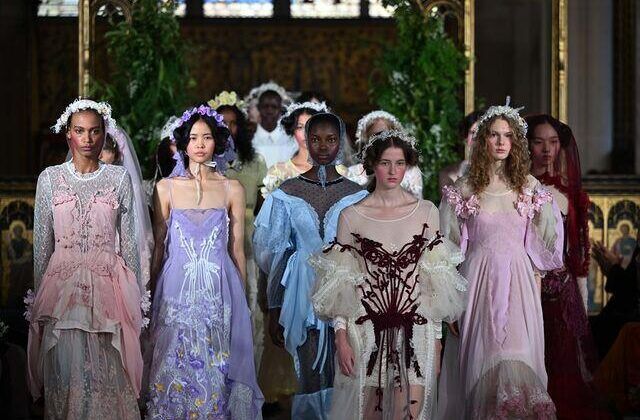 Antep işi Londra Moda Haftası’nda podyuma çıktı