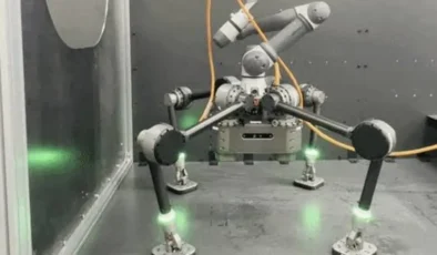 Dört bacaklı kaynakçı robot Diden Spider tarsanelerde göreve hazır