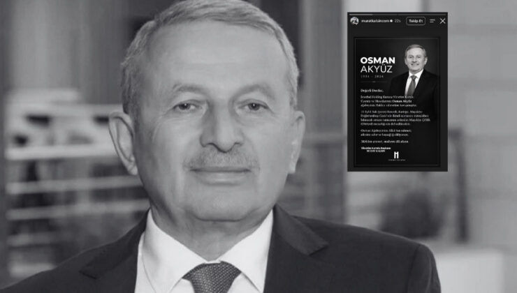 İstanbul Holding Yönetim Kurulu Üyesi Osman Akyüz hayatını kaybetti