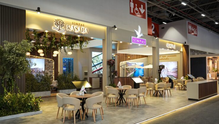 MÜSİAD EXPO’da fuarın ortasına Marmaris sahili kurdular!