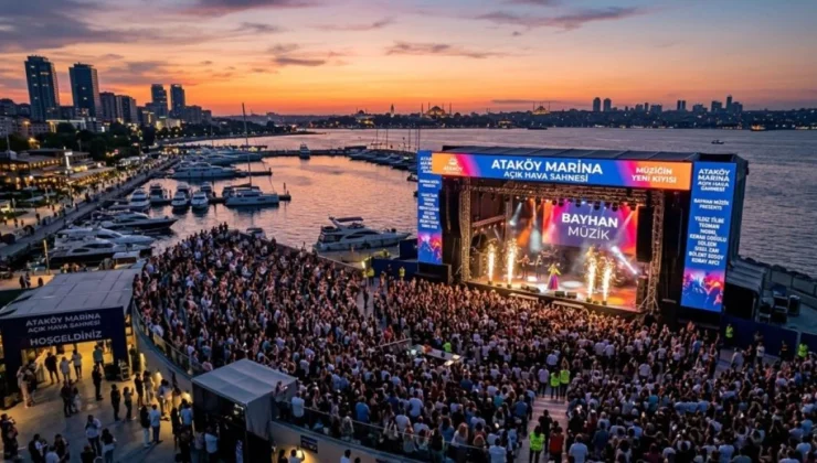 Ataköy Marina Açık Hava Sahnesi’nde ekim konserleri belli oldu