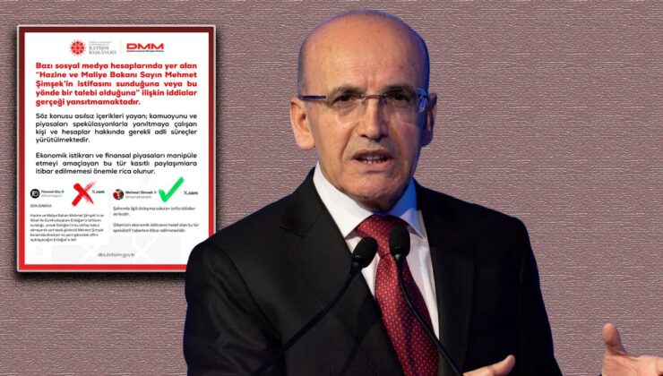 Bakan Şimşek’ten ‘istifa’ iddialarına net yanıt: “Asılsızdır, itibar edilmemelidir”