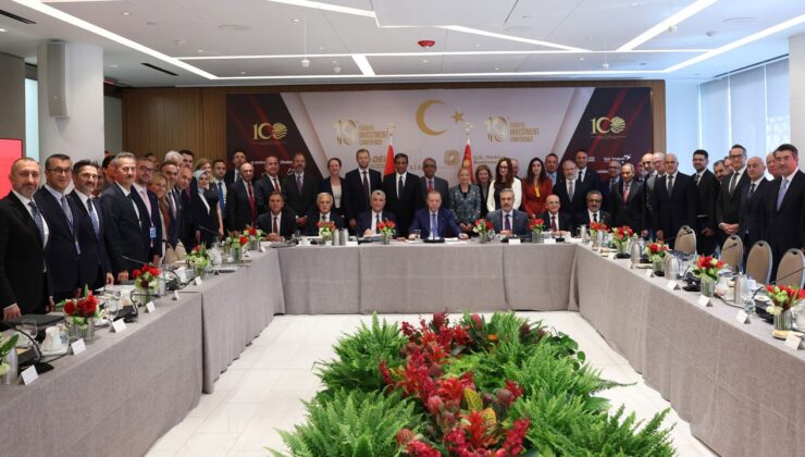 Erdoğan New York’ta iş dünyasıyla bir araya geldi: “100 milyar dolarlık hedefe ulaşacağız”