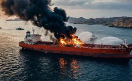 Hürmüz Boğazı’nda tanker krizi: Mayın iddiasına ABD’den jet yalanlama