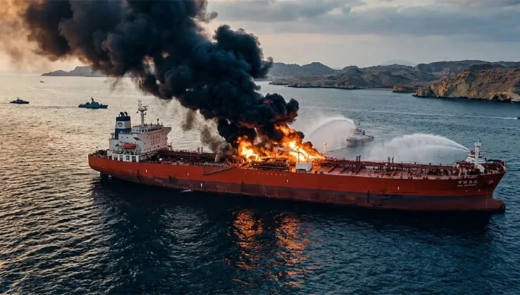 Hürmüz Boğazı’nda tanker krizi: Mayın iddiasına ABD’den jet yalanlama