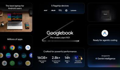 10 yıl güncelleme garantisiyle geliyor: Googlebook modelleri tanıtıldı