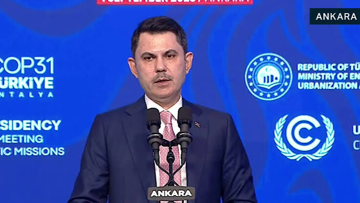Bakan Kurum’dan iklim değişikliği açıklaması: Eyleme geçmeliyiz