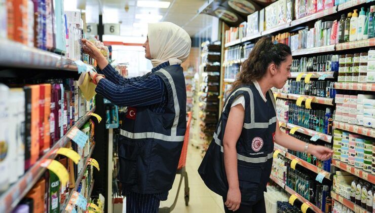 Gıda işletmelerine ağustosta 100 bin 128 denetim yapıldı