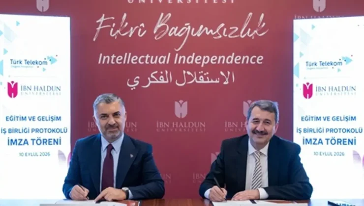 Türk Telekom ve İbn Haldun Üniversitesinden eğitim işbirliği