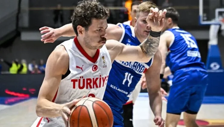 Türkiye, 110-73’lük skorla Dünya Kupası biletini cebine koydu