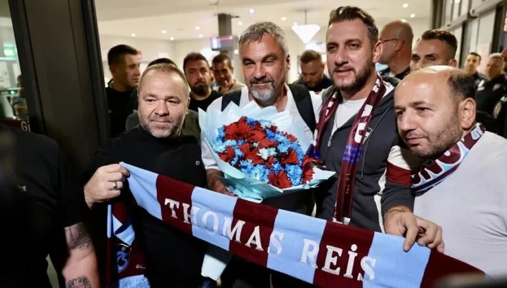 Trabzonspor’da Thomas Reis dönemi resmen başladı Alman teknik adam şehre ayak bastı