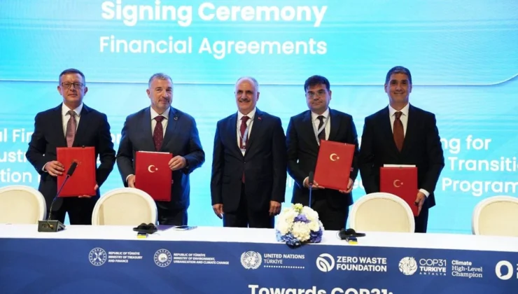 Yeşil dönüşüm yatırımlarına 630 milyon dolarlık finansman