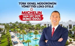 Türk genel müdürün yönettiği lüks otele Michelin’den ikinci kez ödül