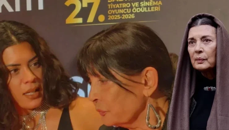Şerif Sezer ödül töreninde fenalaşınca röportajı yarıda kesti