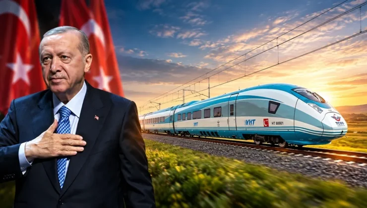 Cumhurbaşkanı Erdoğan: Çerkezköy-Kapıkule hattı Anadolu’nun üretimini Avrupa’ya bağlayacak
