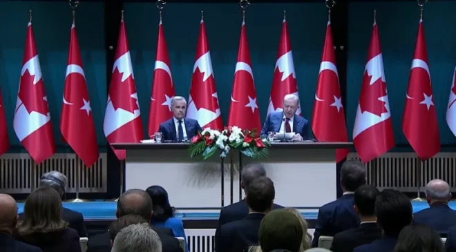 Türkiye ile Kanada ticarette 10 milyar dolar hedefledi