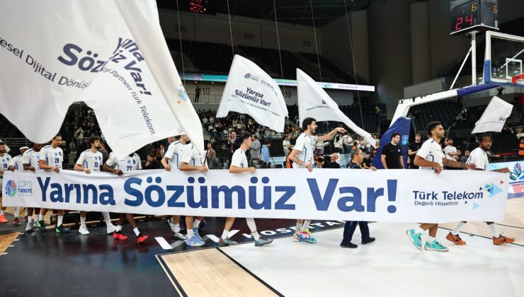 Türk Telekom’dan EuroCup’ta “Yarına Sözümüz Var” çağrısı