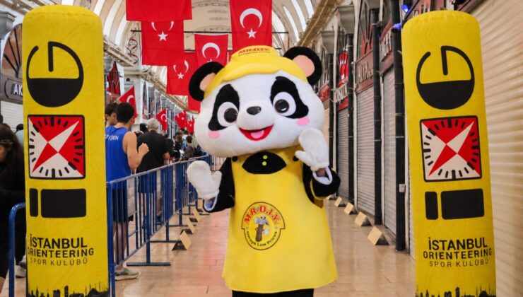 Oryantiring heyecanı İstanbul’un tarihi sokaklarına taşınıyor