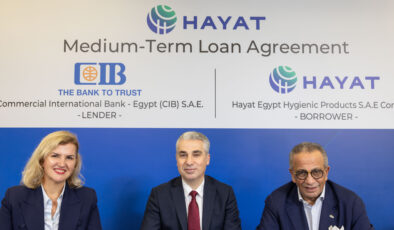 Hayat Kimya, Commercial International Bank (CIB) ile 40 milyon euroluk yatırım finansman anlaşması imzaladı