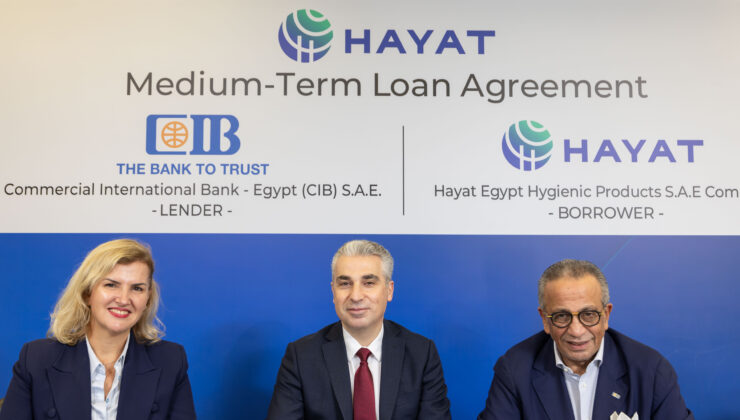 Hayat Kimya, Commercial International Bank (CIB) ile 40 milyon euroluk yatırım finansman anlaşması imzaladı