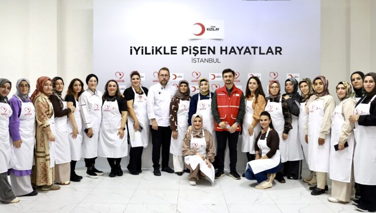 Kızılay’dan depremzede kadınlara aşçılık eğitimi