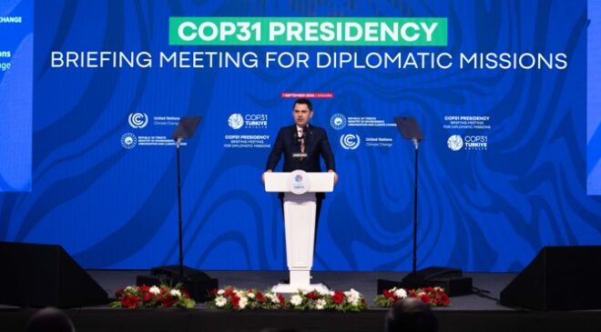 Bakan Kurum COP31 hedeflerini açıkladı