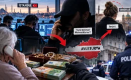 Avusturya’da 25 milyon avroluk vurgunu yapan çete İstanbul’dan yönetilmiş