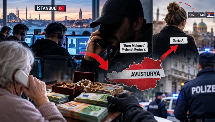 Avusturya’da 25 milyon avroluk vurgunu yapan çete İstanbul’dan yönetilmiş