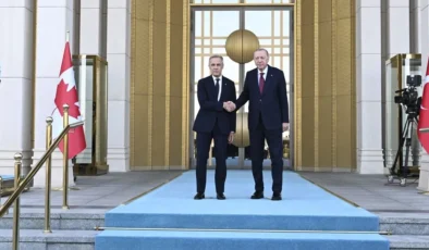 Cumhurbaşkanı Erdoğan, Kanada Başbakanı Carney’i resmi törenle karşıladı