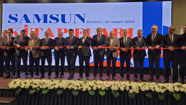 Samsun kitap fuarı kapılarını açtı