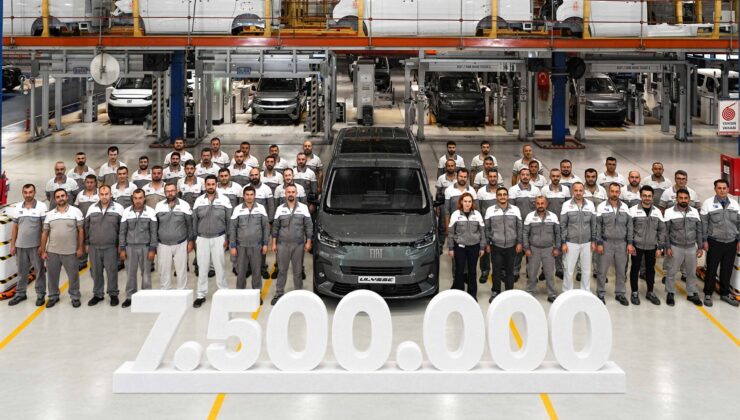 Tofaş 7,5 milyonuncu aracını üretti