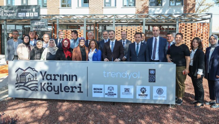 Yarının Köyleri’nin altıncı dijital merkezi Konya’da açıldı