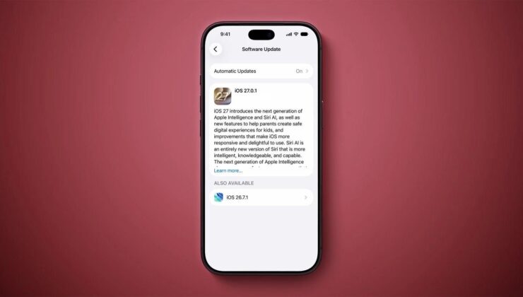 Apple iOS 27’nin ekran ve tasarımını değiştirdi