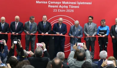 Koç Holding Manisa’da dev tesisini törenle hizmete açtı
