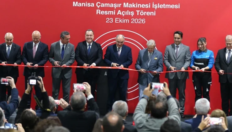 Koç Holding Manisa’da dev tesisini törenle hizmete açtı