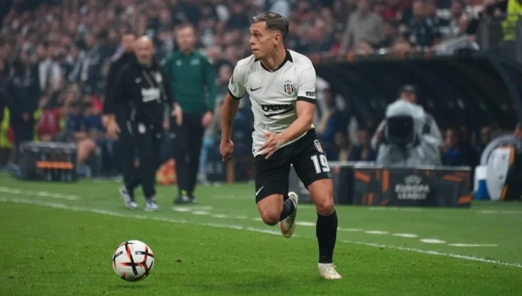 Beşiktaş Dolmabahçe’de 10 kişi kaldığı maçta Crystal Palace ile puanları paylaştı