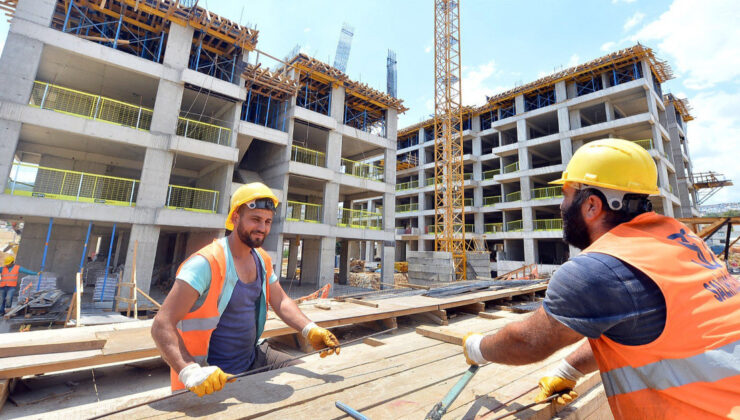 İnşaat üretimi ağustosta yüzde 2,3 arttı