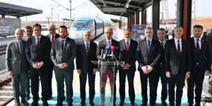 Çerkezköy-Kapıkule Hızlı Tren Hattı yarın hizmete açılıyor