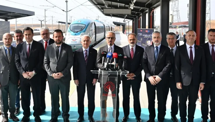 Çerkezköy-Kapıkule Hızlı Tren Hattı yarın hizmete açılıyor