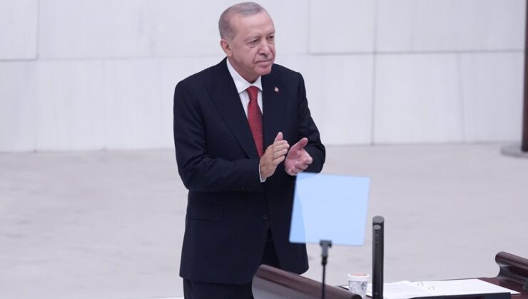 Erdoğan’dan TBMM açılışında ‘fon’ ve ‘yeni anayasa’ mesajı: Kimsenin hakkını yedirmeyiz