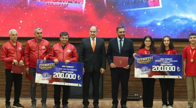 Şanlıurfa’da TEKNOFEST heyecanı: 43 finalist takım ödüllendirildi